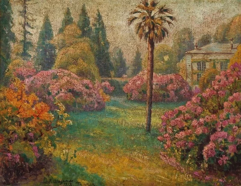 Lili Elbe - Nel parco di Versailles